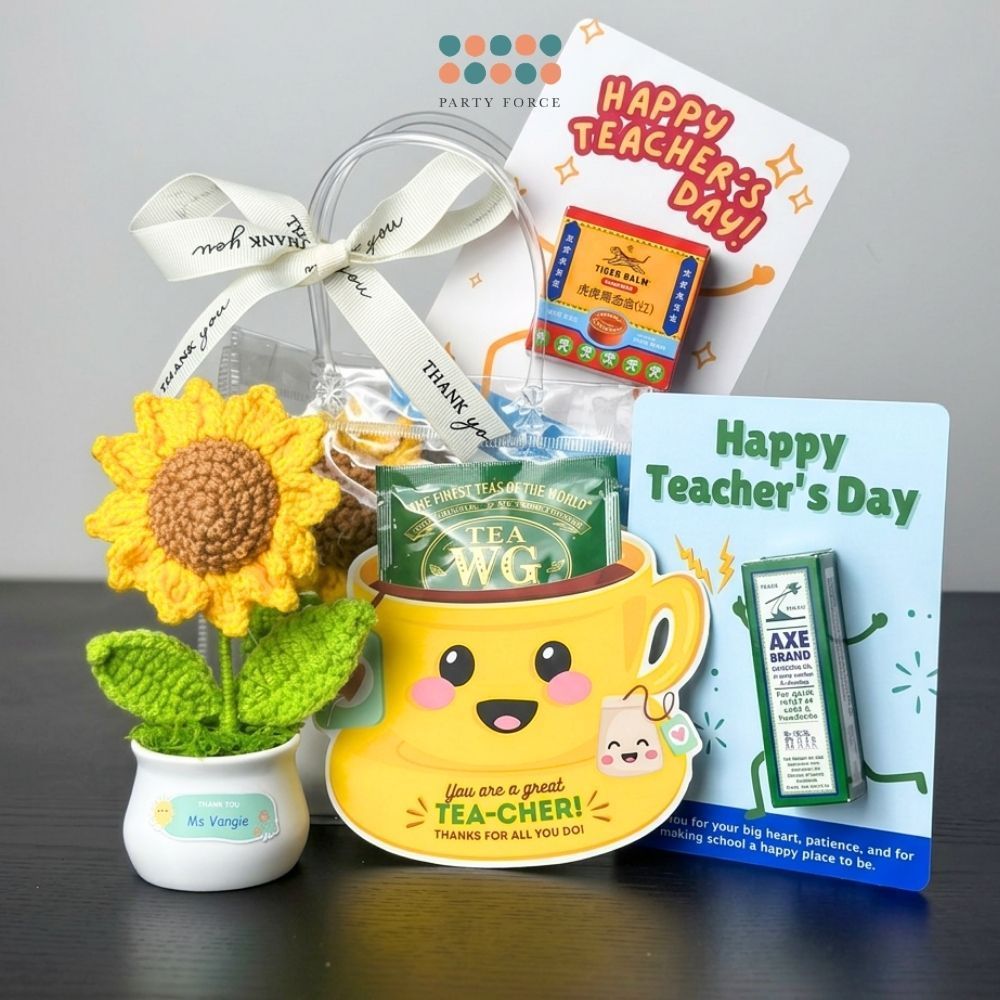 Teacher's Day Gift Sunflower Pot Appreciation Gift Thank You Teachers Day Card