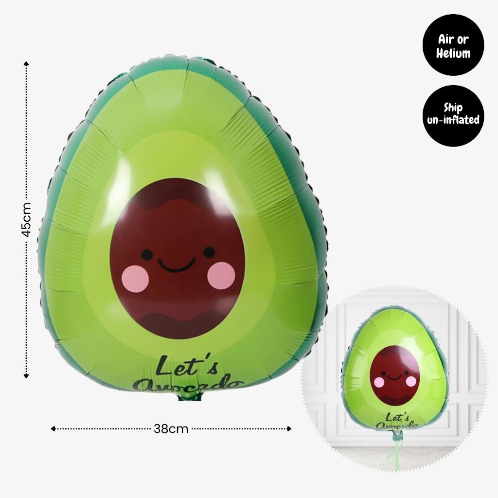 Personalised Fruits and Vegetable Theme Birthday Balloon Party Balloon Banner Decoration