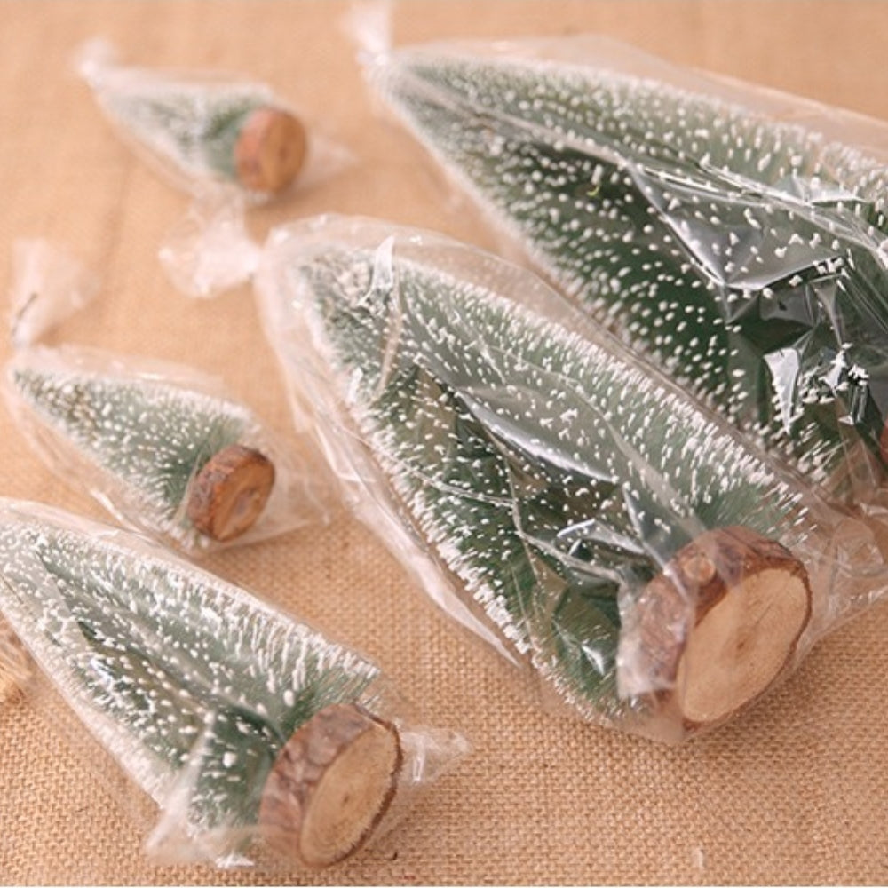 Mini Christmas Tree Cedar Desktop Small Christmas Tree Gifts Window Display Office Home Decoration