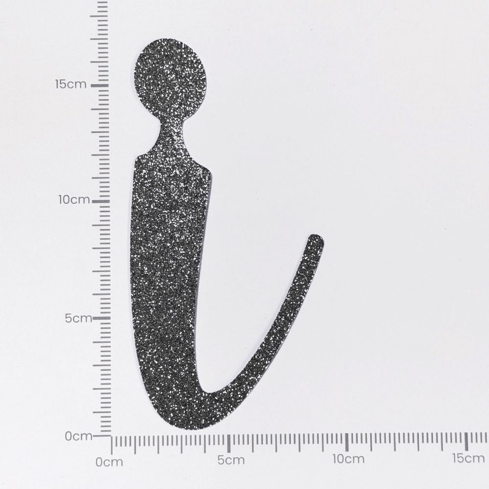 [SG Instock[ Customised Cursive Banner Glitter Black Script Font Custom Banner Happy Birthday Banner