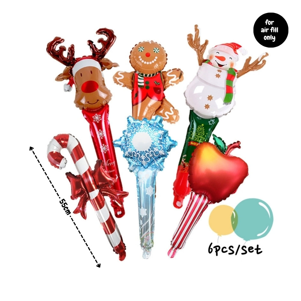 Christmas Banner balloon Decoration Backdrop Stacking display box Photo props