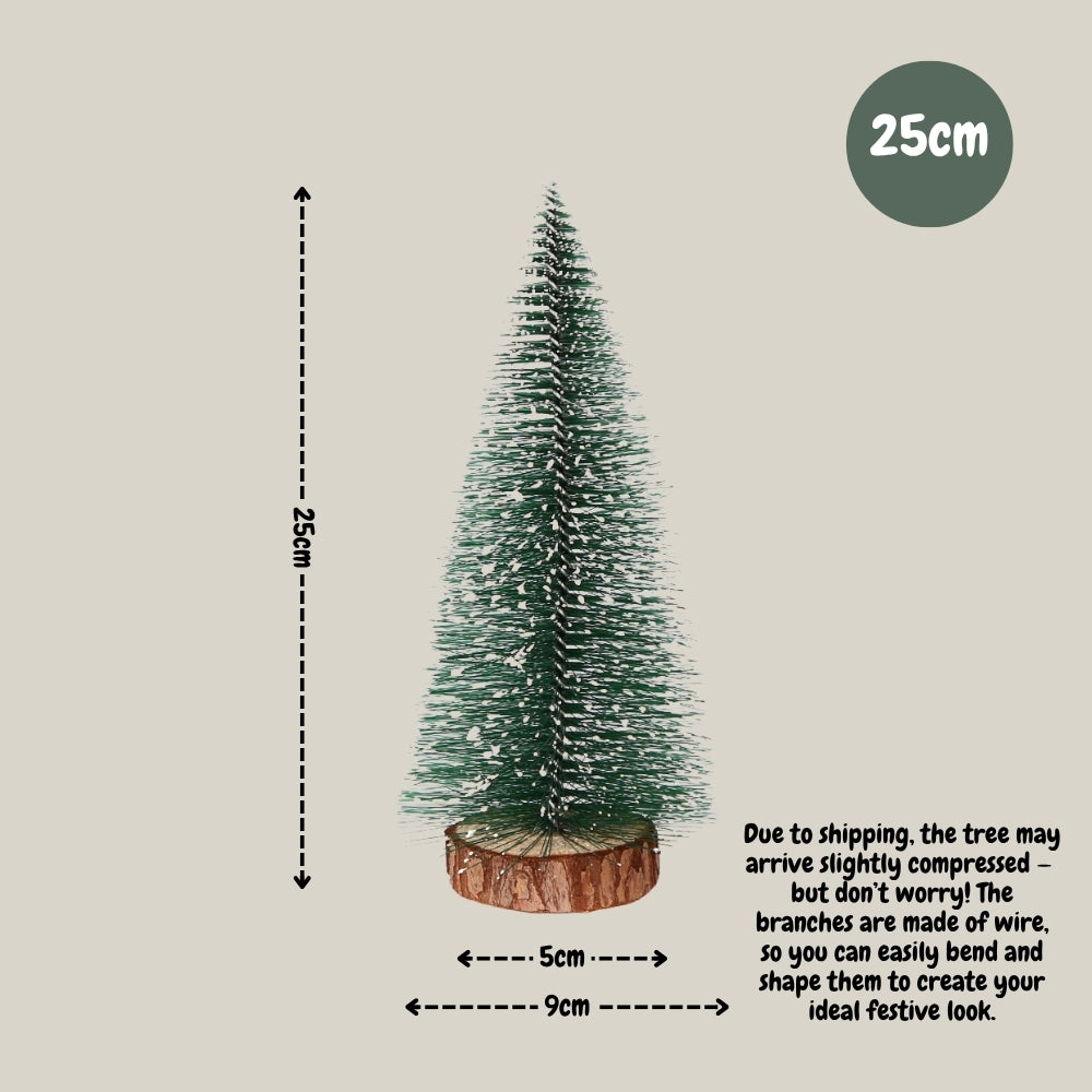 Mini Christmas Tree Cedar Desktop Small Christmas Tree Gifts Window Display Office Home Decoration