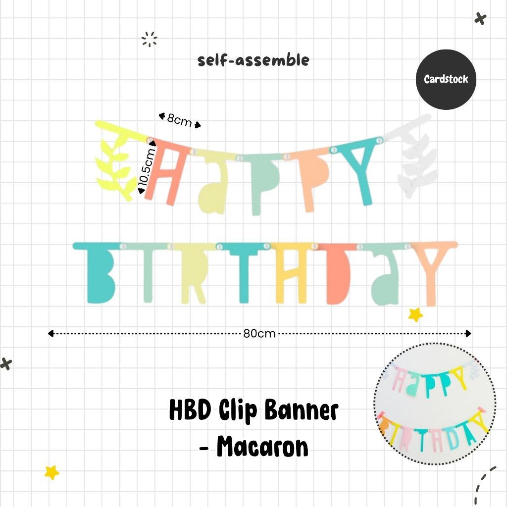 Happy Birthday Banner Garland Birthday Party Bunting Happy Birthday Foil Banner