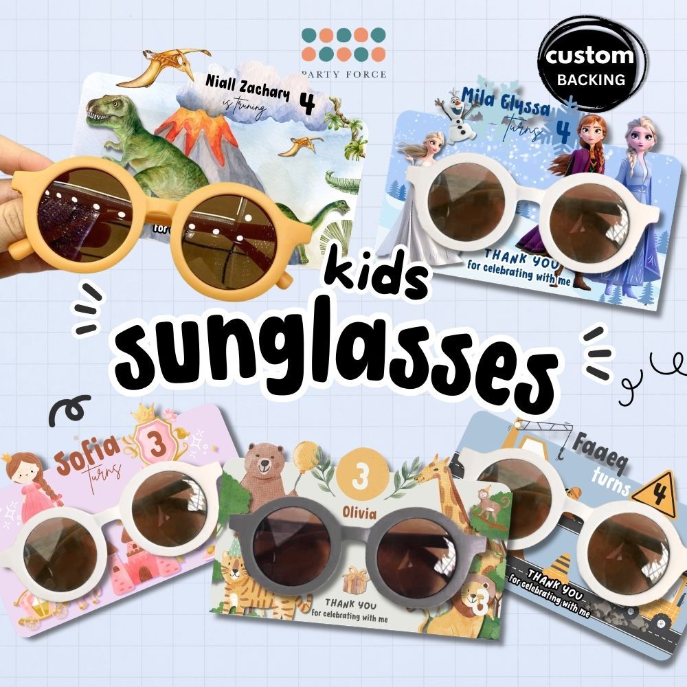 Kids Party Glasses Children SunGlasses Shades Foldable Sun Glasses