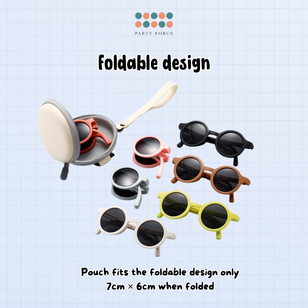 Kids Party Glasses Children SunGlasses Shades Foldable Sun Glasses
