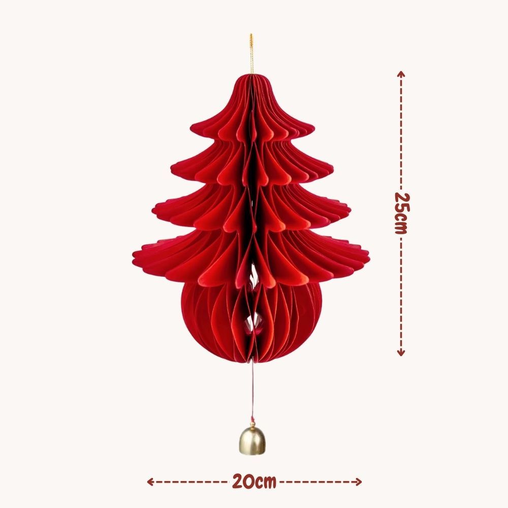 CNY Chinese New Year Honey comb hanging paper decoration and CNY table top display
