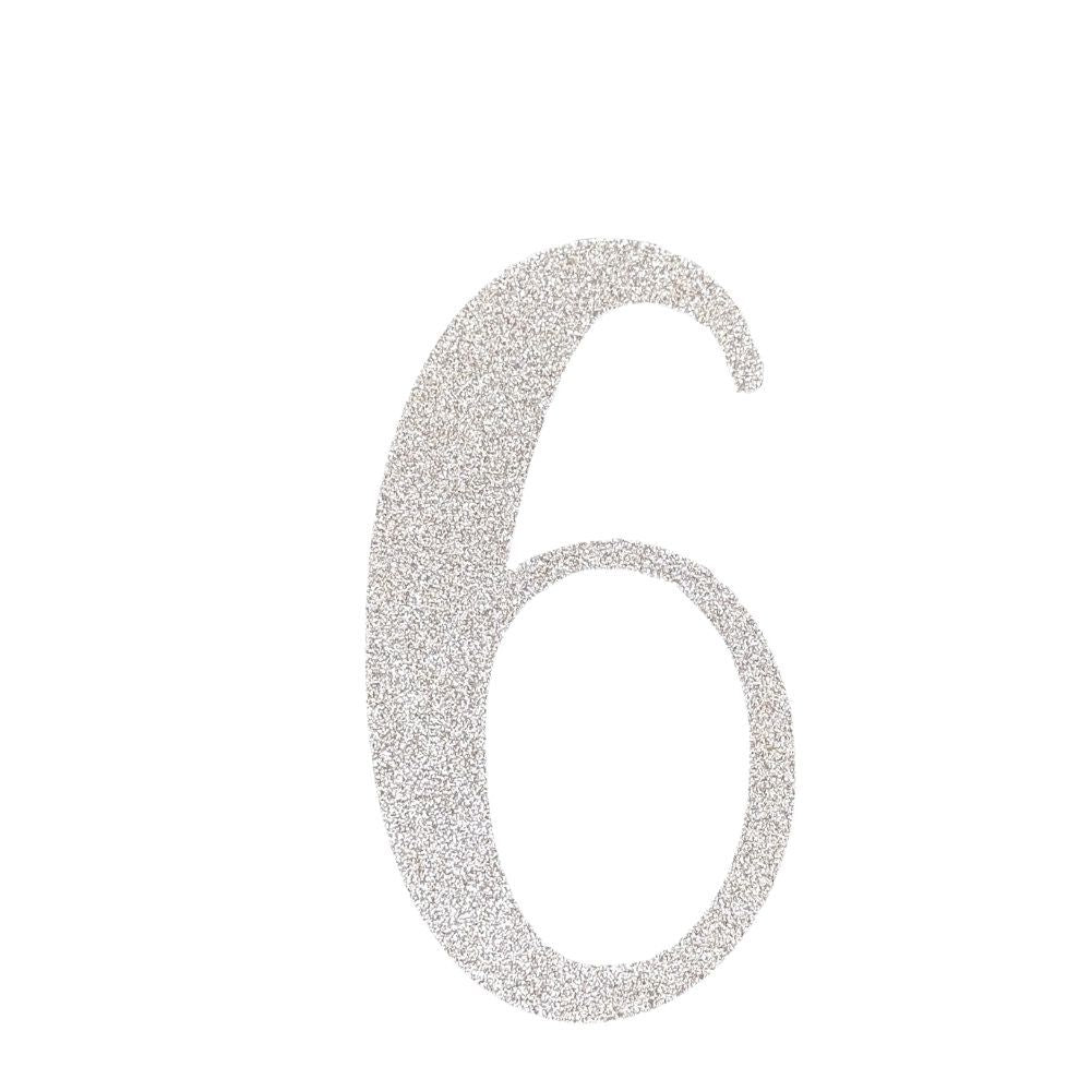 Custom Cursive Glitter Silver Script Font Banner