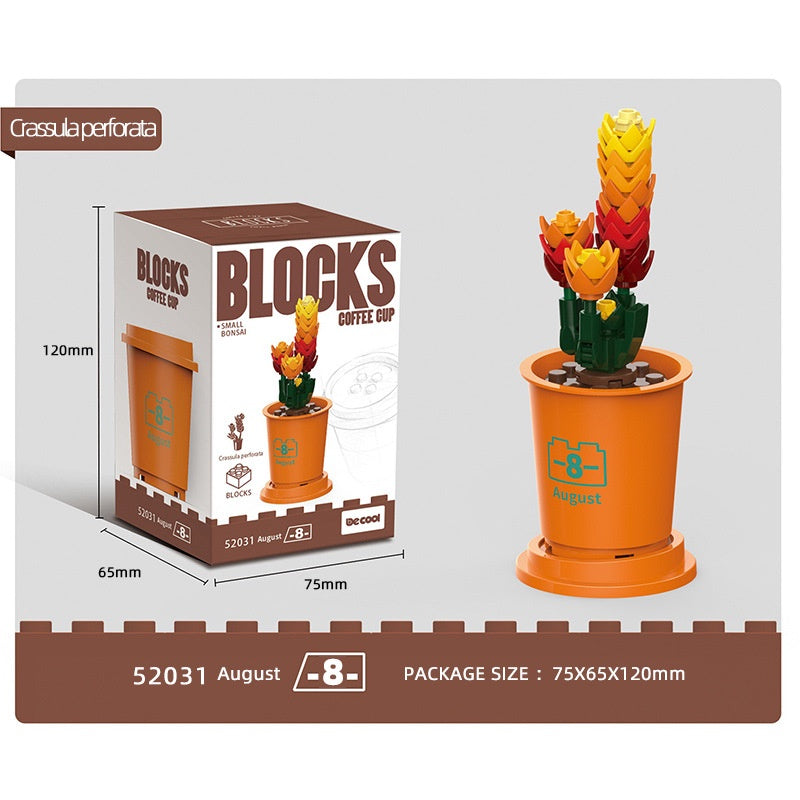 Succulent Brick toy