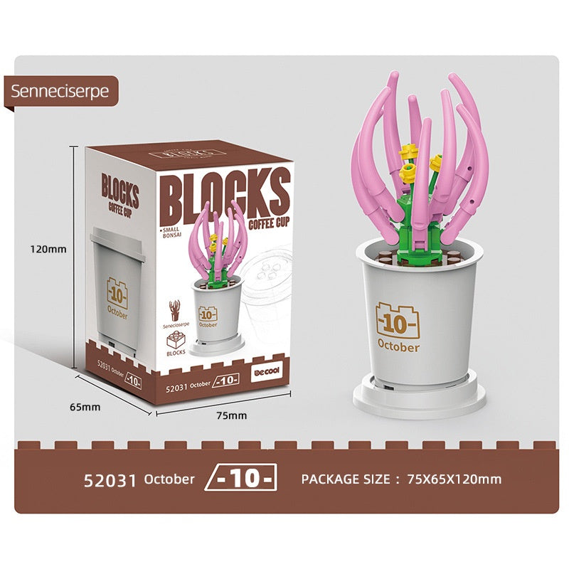 Succulent Brick toy