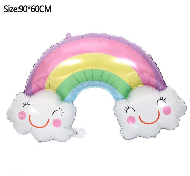 Rainbow Balloon Sun Cloud Foil balloon