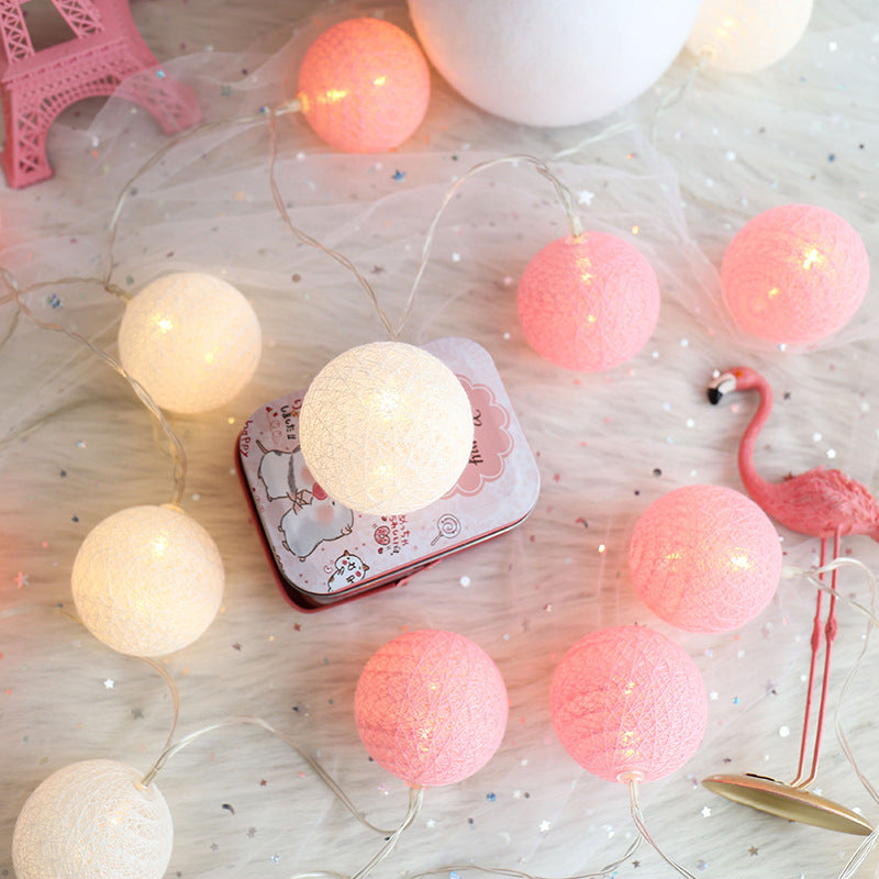 Remote control Cotton ball light