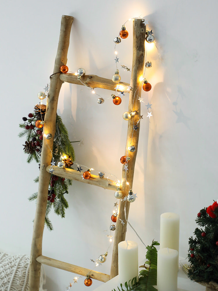 Christmas Ornament Star Light - Copper