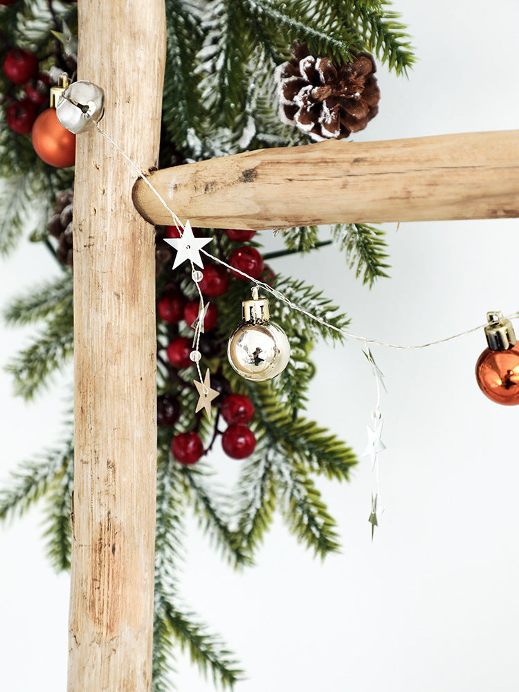 Christmas Ornament Star Light - Copper