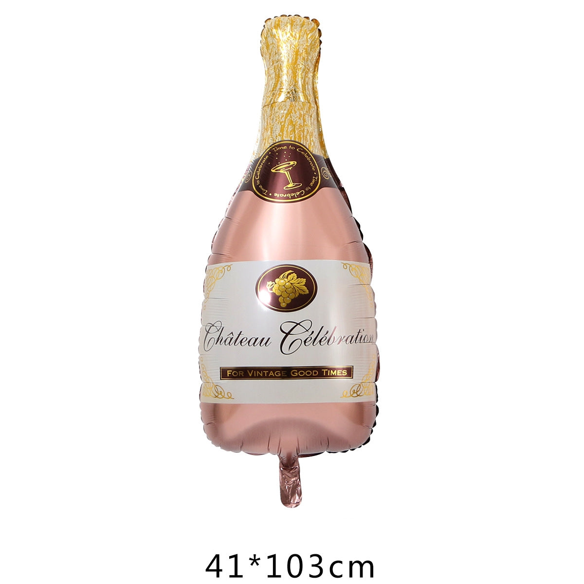 Champagne Foil Balloon - Rose Gold