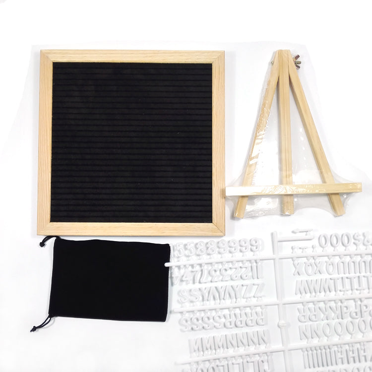 DIY Felt Letter Board 25cm x 25cm