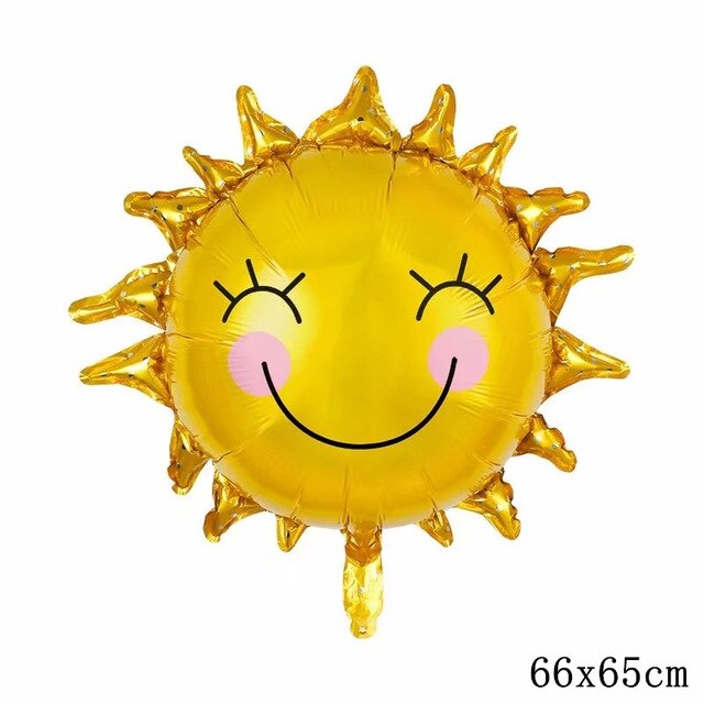 Rainbow Balloon Sun Cloud Foil balloon