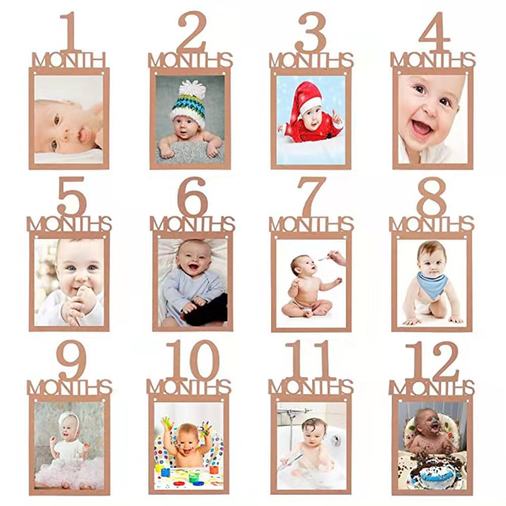 Photo Banner Garland - 12 Months