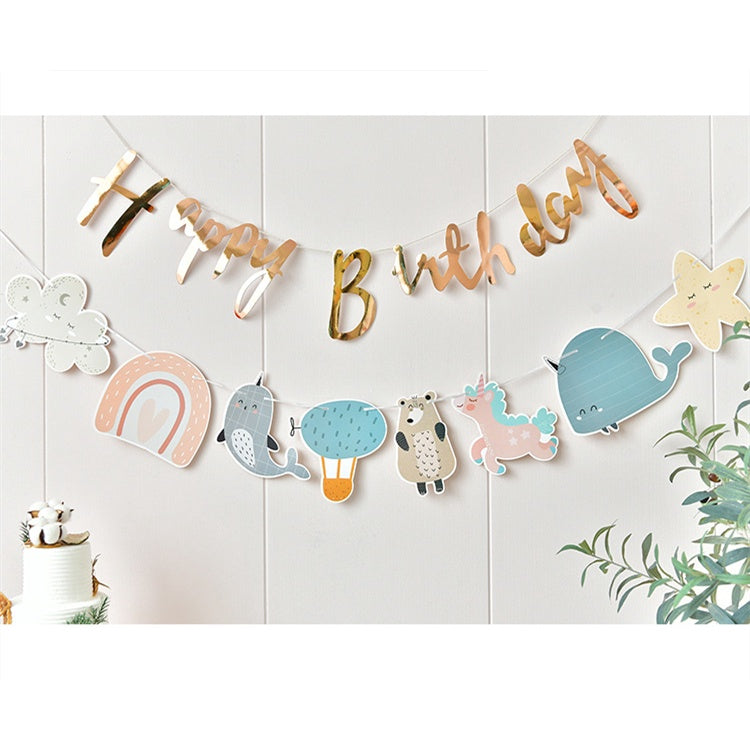 Rainbow Unicorn Garland