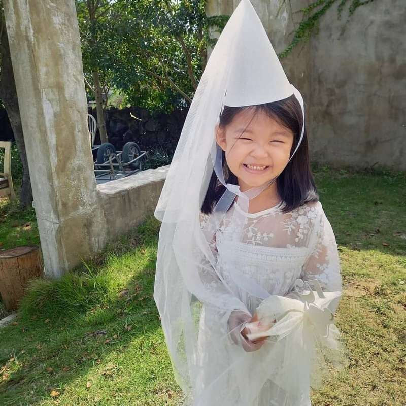 Korea Style Veil Party Hat