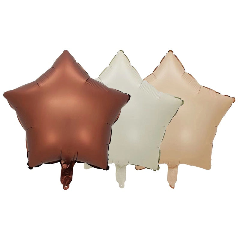 18 inch Cream Caramel Shape Foil Balloon