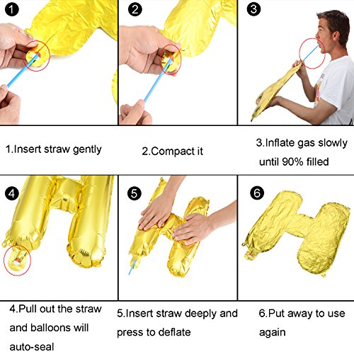 Simple Birthday Decoration Set - Blue