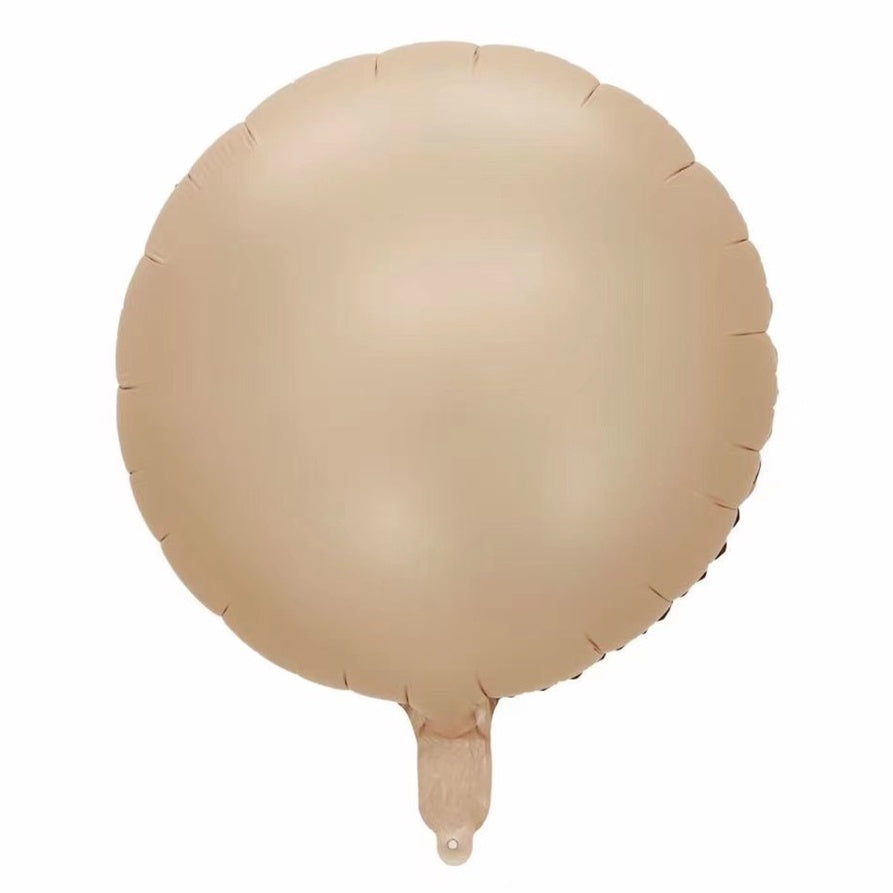 18 inch Cream Caramel Shape Foil Balloon