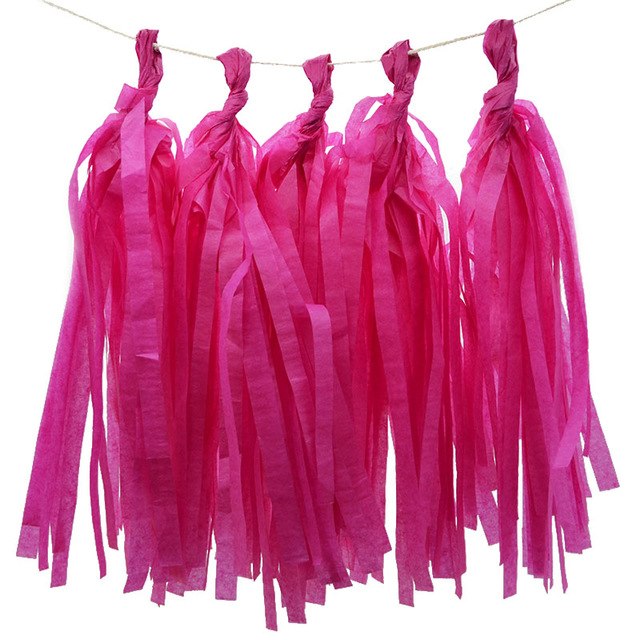 Paper Tassel Metallic Tassel