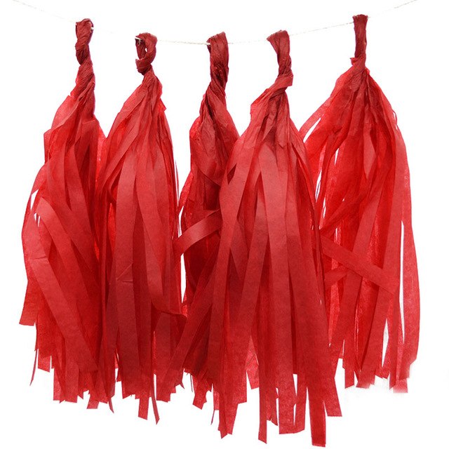 Paper Tassel Metallic Tassel