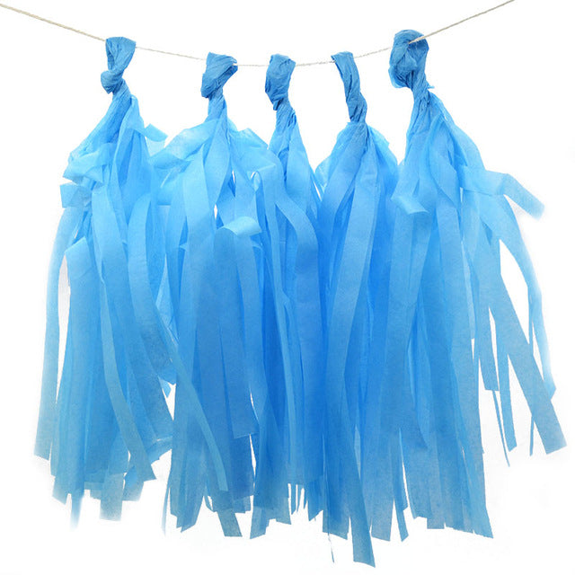 Paper Tassel Metallic Tassel