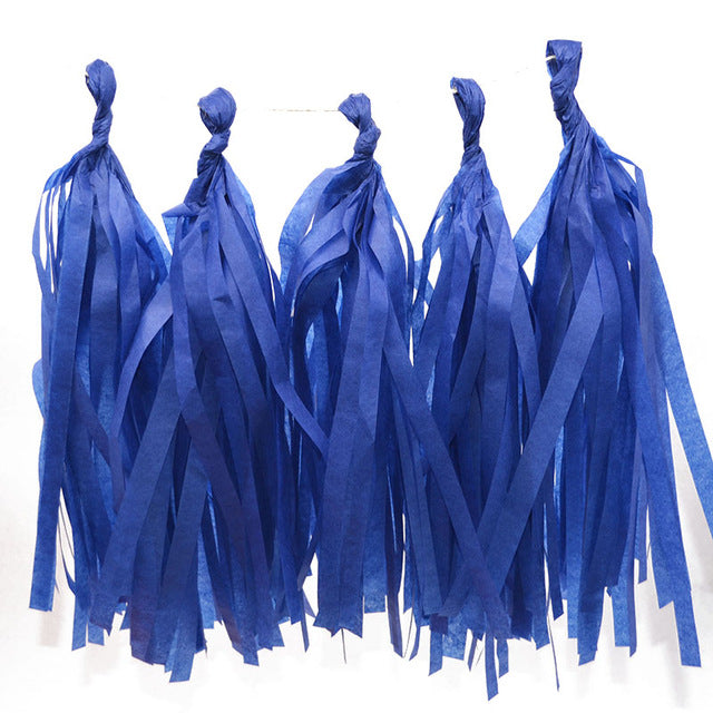 Paper Tassel Metallic Tassel