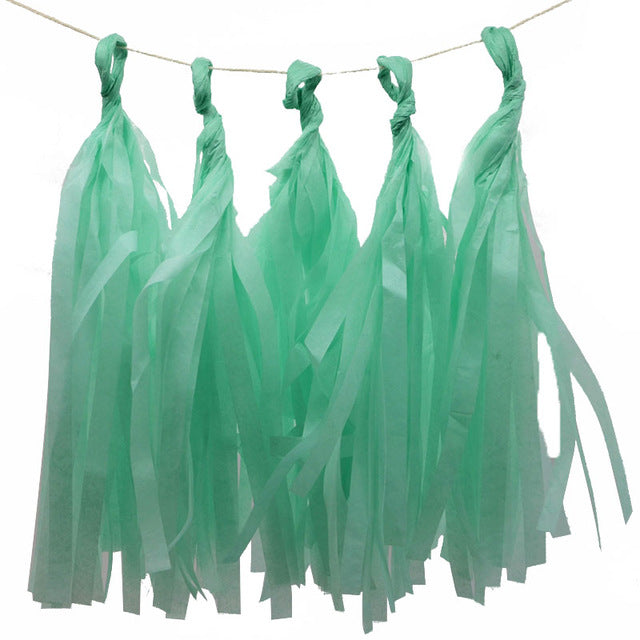 Paper Tassel Metallic Tassel