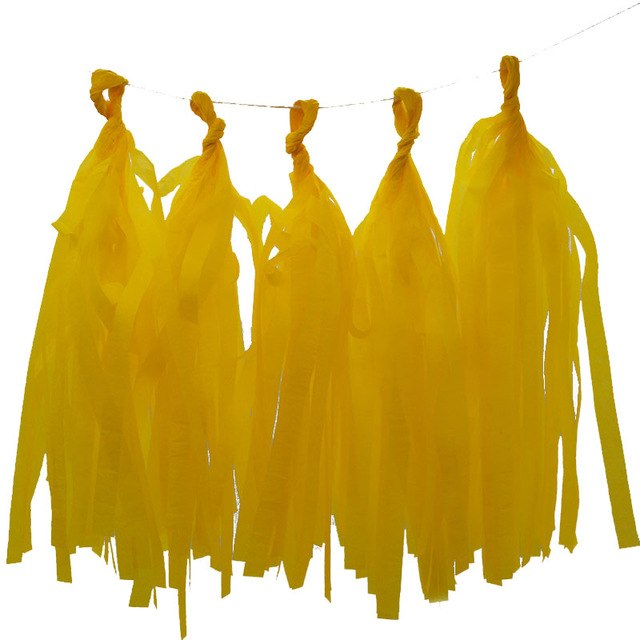 Paper Tassel Metallic Tassel