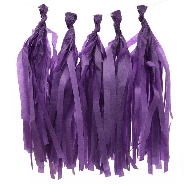 Paper Tassel Metallic Tassel