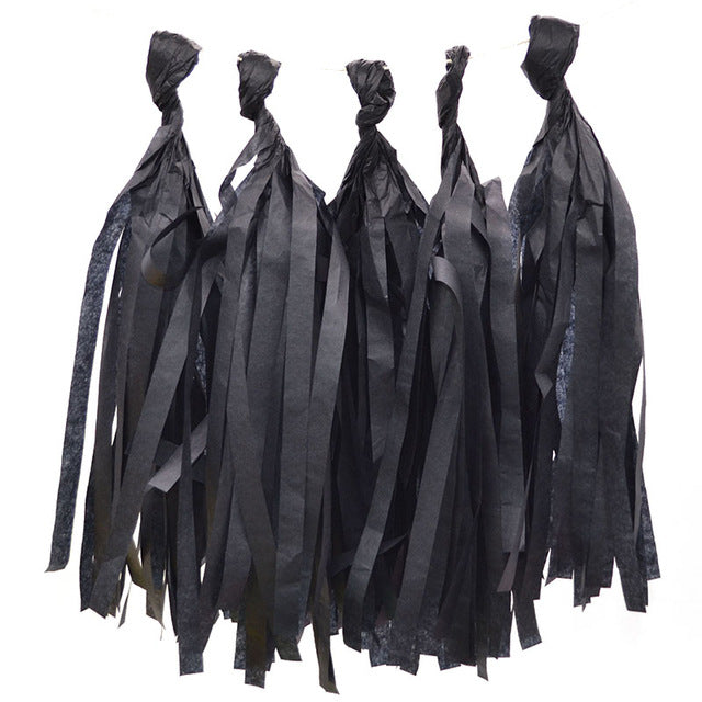 Paper Tassel Metallic Tassel