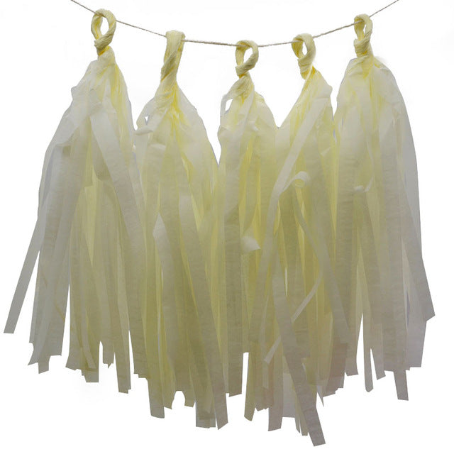 Paper Tassel Metallic Tassel