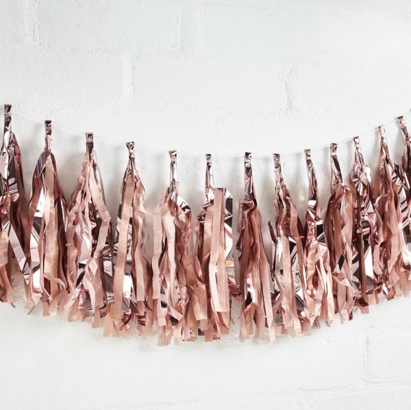 Tassel Garland - Rose Gold