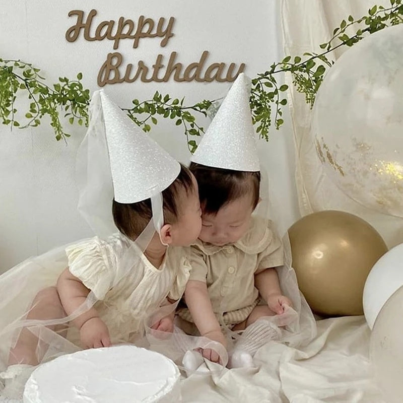 Korea Style Veil Party Hat