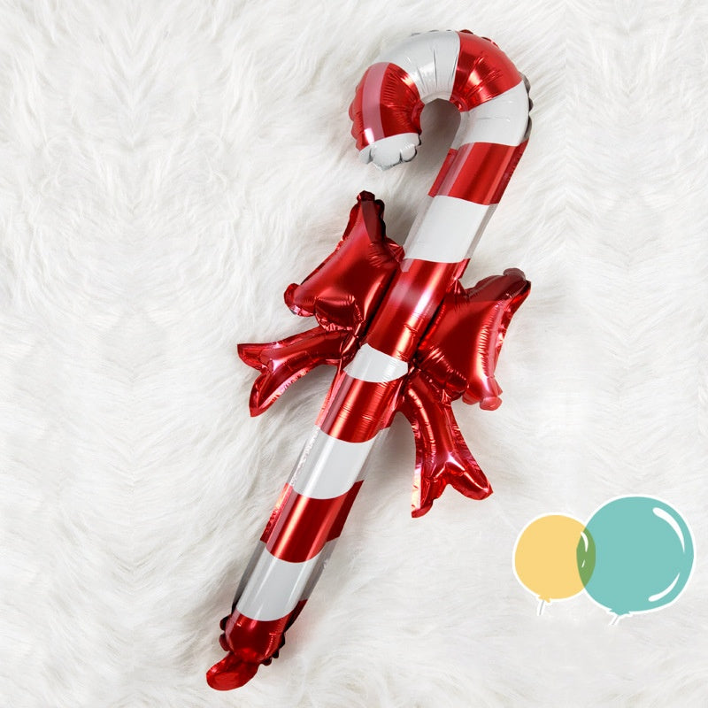 Christmas Handheld Foil Balloon 6pc Set