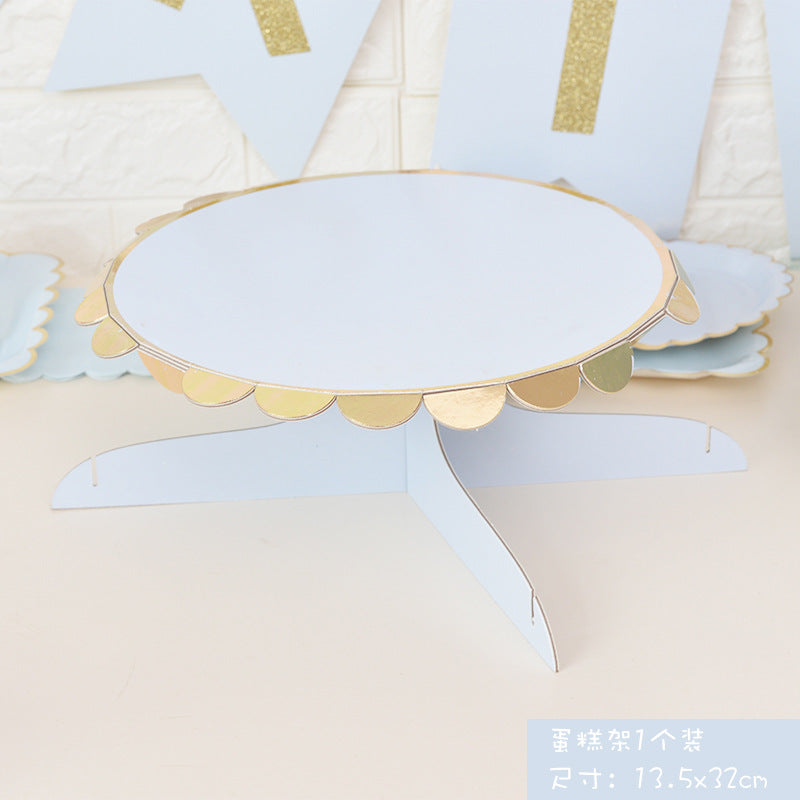 Disposable Cake Stand and Cupcake Holder Stand