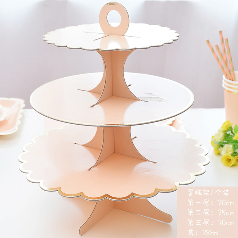 Disposable Cake Stand and Cupcake Holder Stand