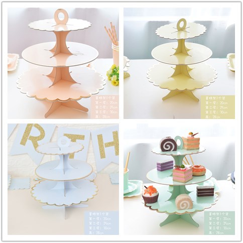 Disposable Cake Stand and Cupcake Holder Stand