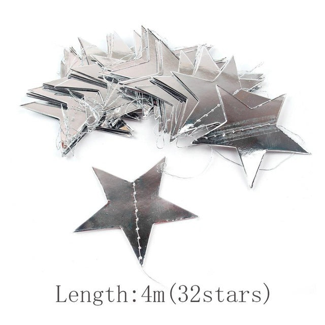Star Banner Garland (reflective)