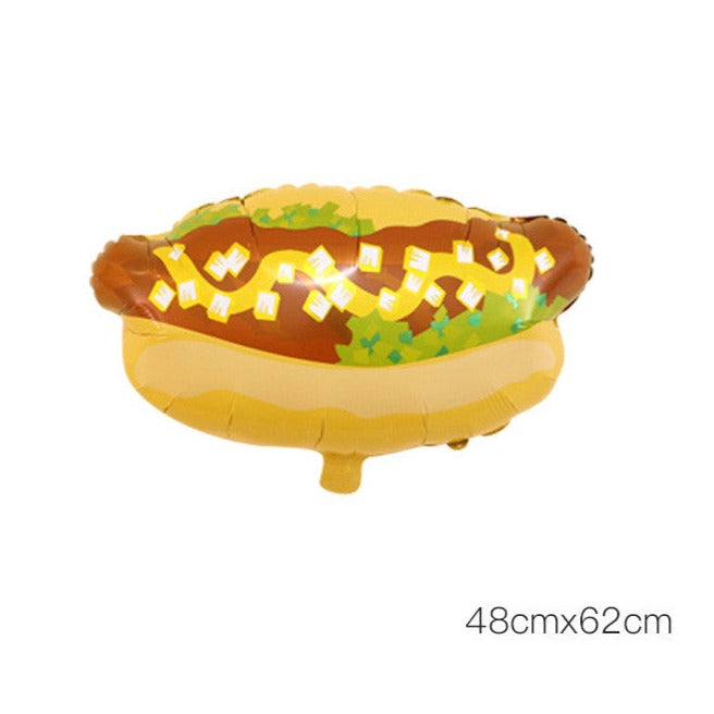 Ice cream Donut Party Foil Balloon