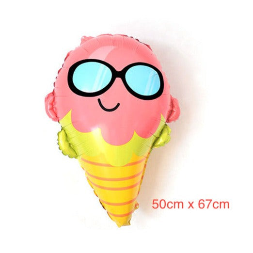 Ice cream Donut Party Foil Balloon
