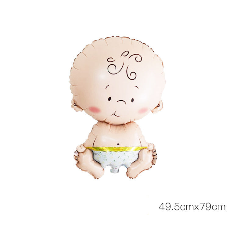 Happy 100 days deco pack for baby boy