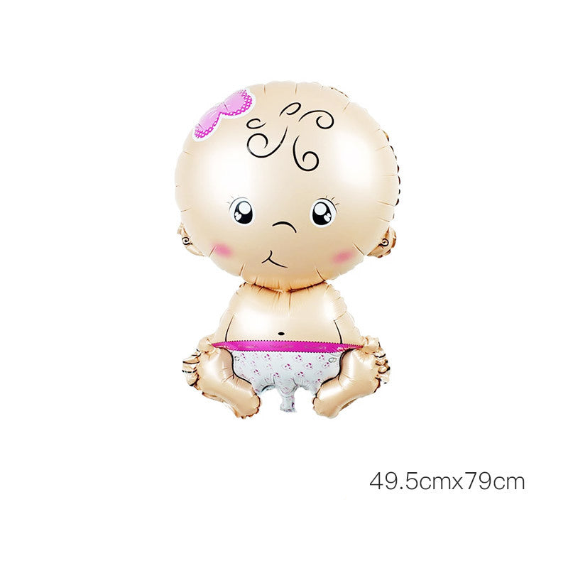 Happy 100 days deco pack for baby girl