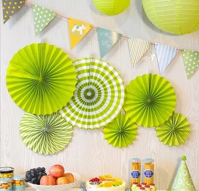 Paper Party Fan Set