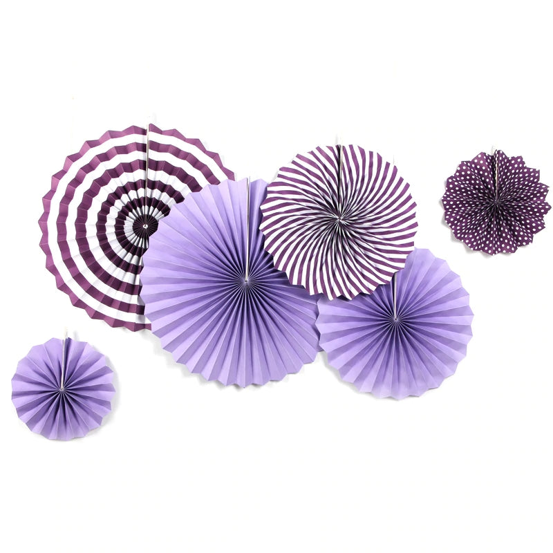 Paper Party Fan Set