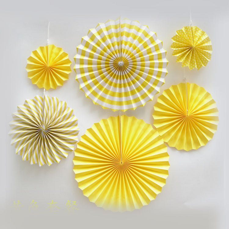 Paper Party Fan Set