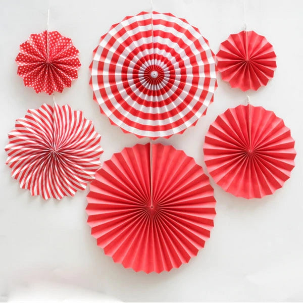 Paper Party Fan Set